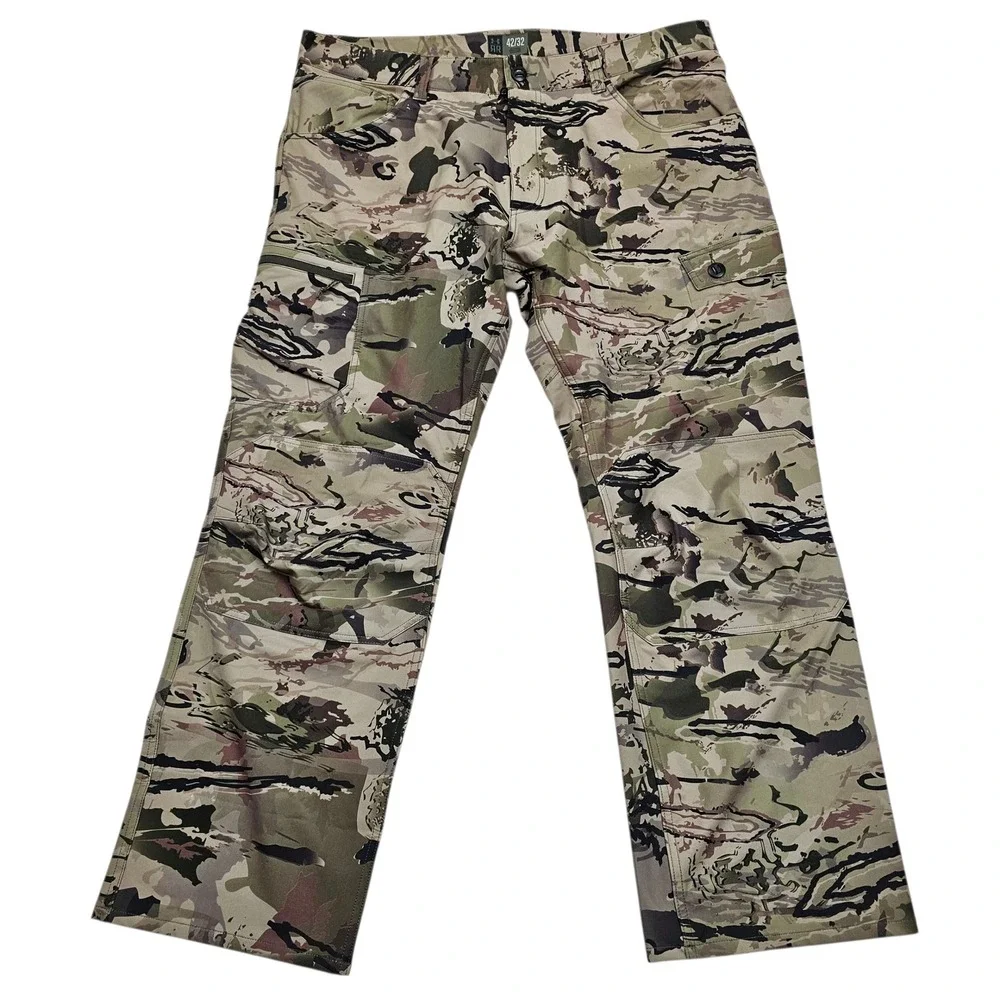 Under Armour Ridge Reaper Hunting Pants Mens 42x32 Camo Cargo Tactical NWOT
